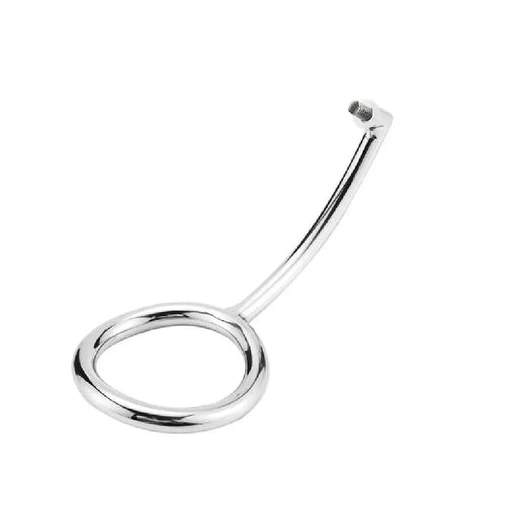Steel Ring 4663 Set with Stainless Anal Hook DiscreetChoice Cock 1023